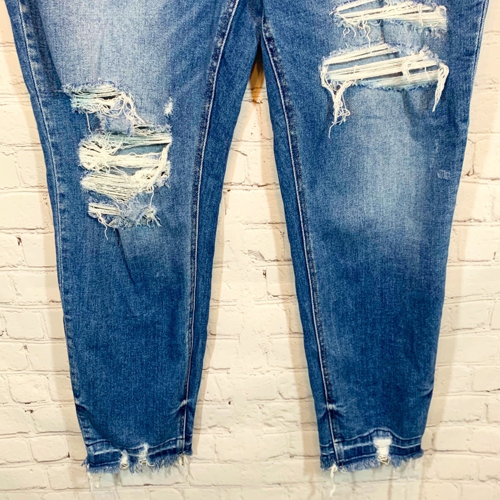 Bridge by gly Jeans high rise ankle skinny distressed - Picture 4 of 8